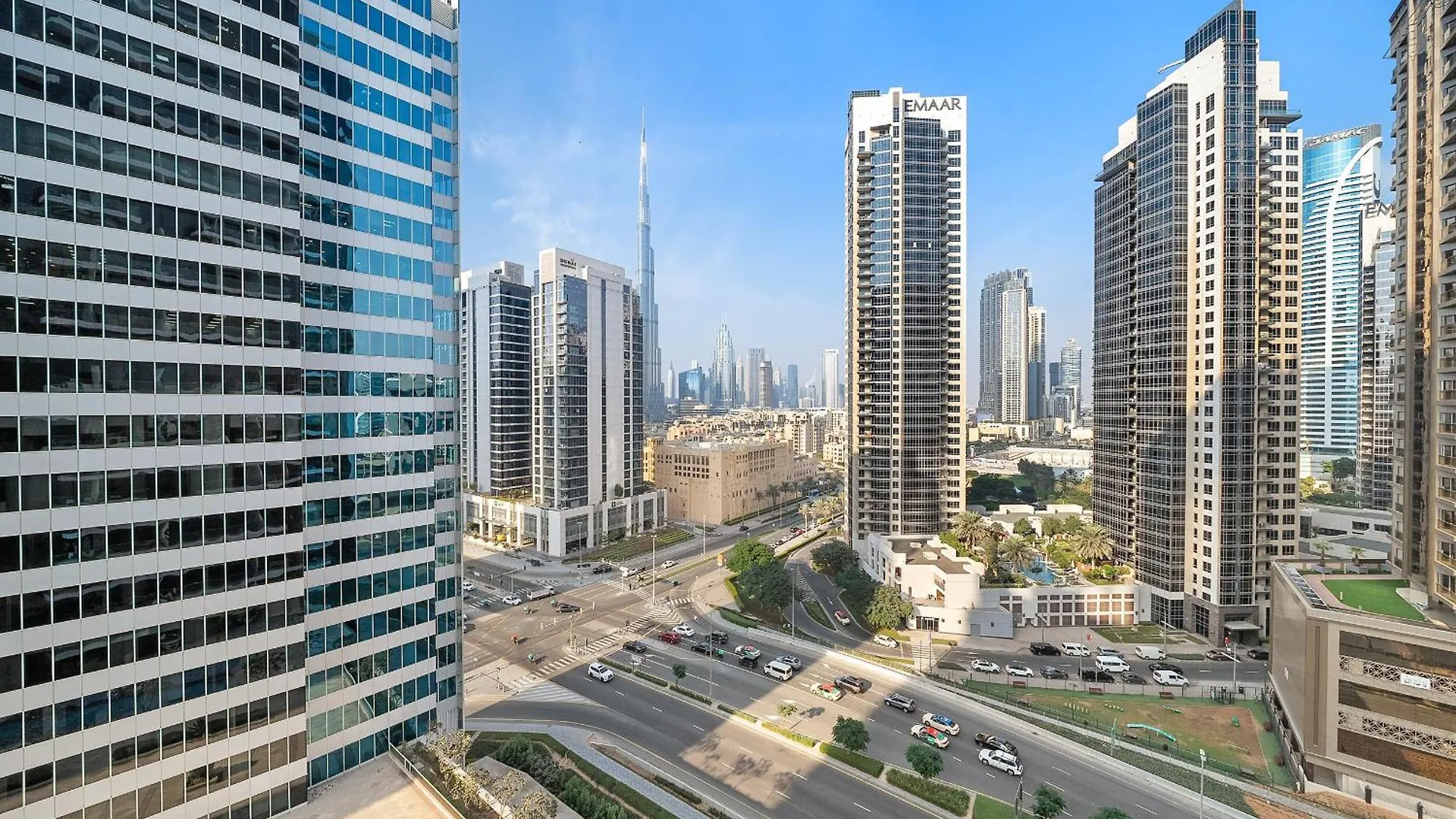 Vayk - Stylish Studio With Iconic Burj Khalifa Views Dubai Apartment