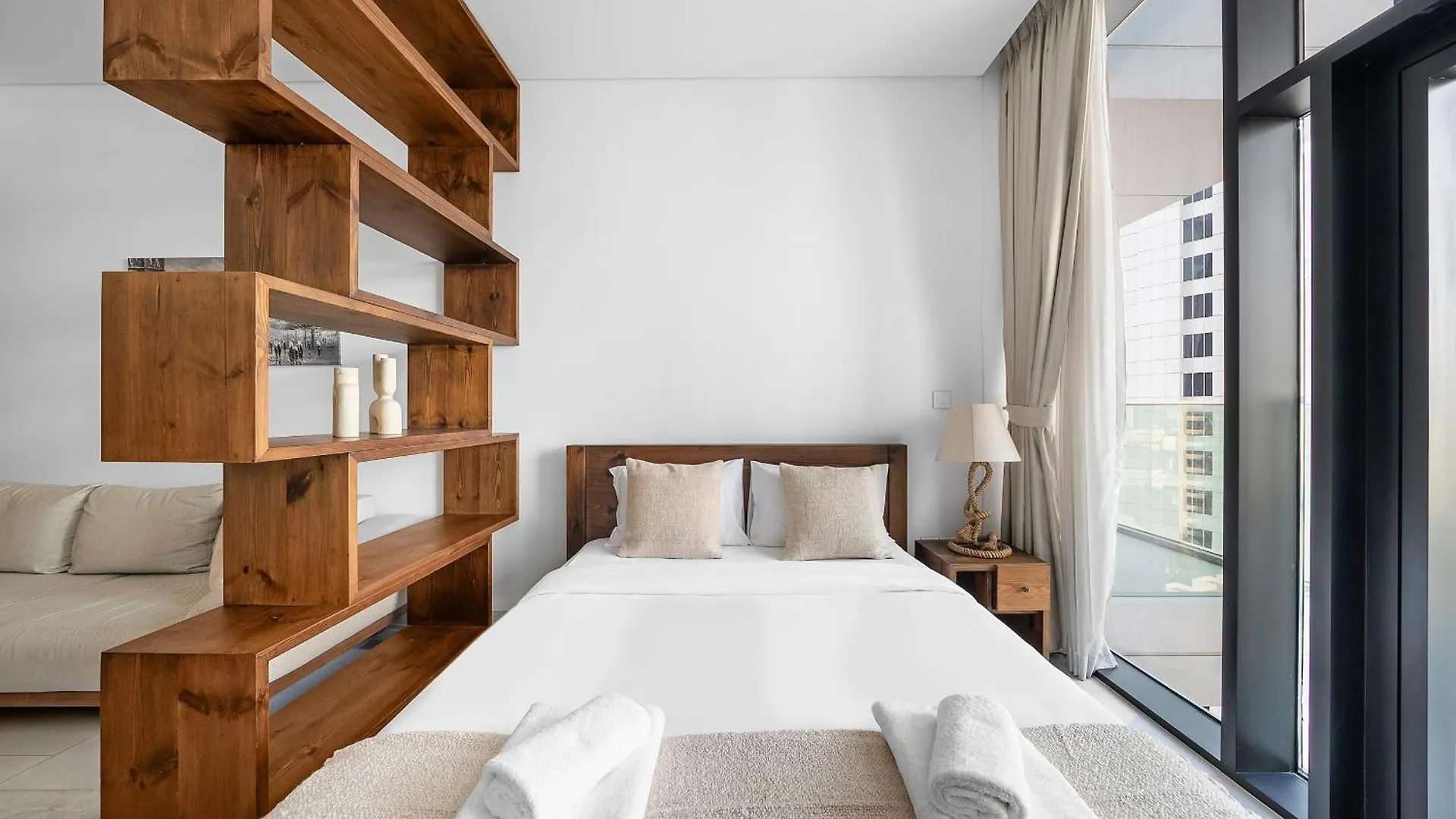 Vayk - Stylish Studio With Iconic Burj Khalifa Views Dubai Appartamento